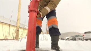Разрез «Березовский» помогает с установкой пожарных гидрантов