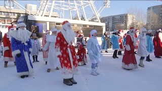 17-й съезд Дедов Морозов и Снегурочек