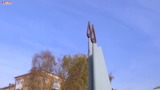 Возложение цветов к стеле «100-летие комсомола Кузнецка»