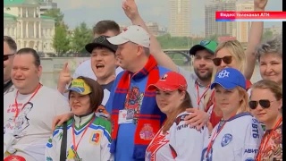 Новокузнечане поучаствовали во всероссийском съезде хоккейных болельщиков 