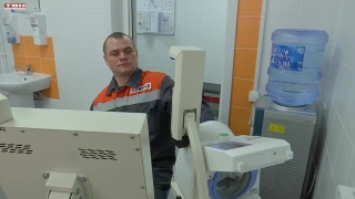 Отремонтированный здравпункт в обжимном цехе ЕВРАЗ ЗСМК