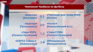 Завершается 1-й круг чемпионата Кузбасса по футболу 