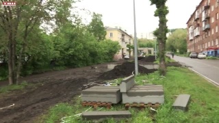 Ремонт сквера Метелкина