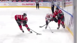 Дмитрий Овчинников лучший нападающий недели