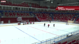 «Металлург» тренируется в Саранске 