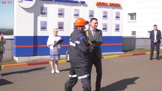 На ш. «Ерунаковская-VIII» чествуют бригаду Сергея Возмищева