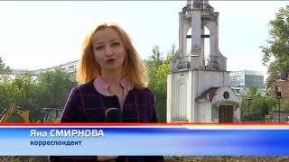 Субботник около заброшенной часовни