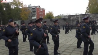 Присяга курсантов на Бульваре Героев