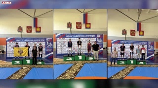 Медали борцов на турнире в Назарово