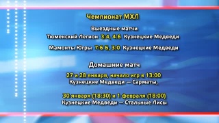 «Медведи» 4 игры проведут дома