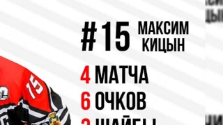 Максим Кицын — лучший нападающий недели в ВХЛ 