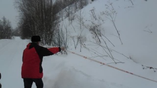 Лавинная опасность в Новокузнецке
