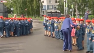 Посвящение в кадеты МЧС