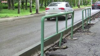 Ремонт тепломагистрали и дороги на Энтузиастов