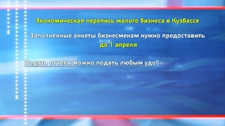 Экономическая перепись идет до 1 апреля