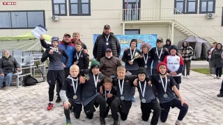 Медали юных регбистов в Хакасии