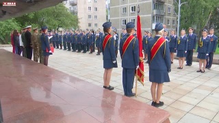 Старт Вахты памяти на Вечном огне