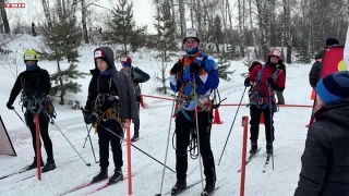 Соревнования по спортивному туризму на лыжах