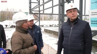 Губернатор проверил работы на объектах Прокопьевска 