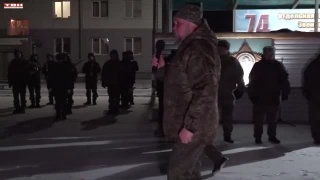 Прием мобилизованных в Юрге