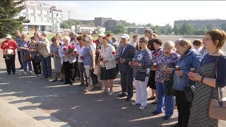 Ветераны металлурги. Акция «Свеча памяти»