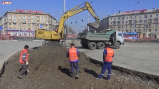 Трамвайное кольцо на вокзале