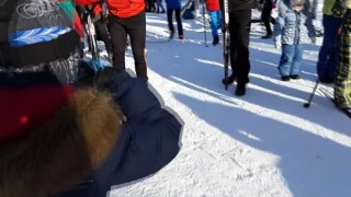 Соревнования по лыжным гонкам в «Лесной республике»