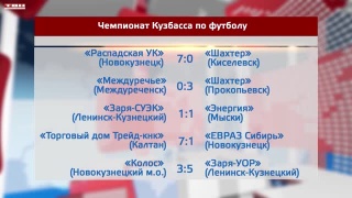 Второй тур чемпионата Кузбасса по футболу 