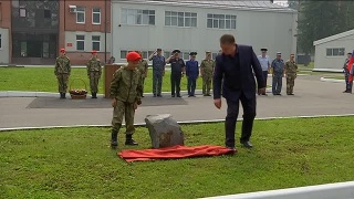 Памятное место на базе ОМОН