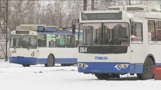 Троллейбусы готовятся к зиме