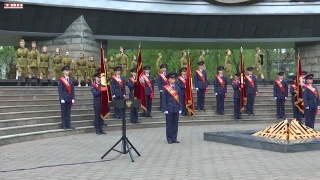Губернатор в музее славы кузнецких металлургов