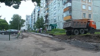 Ремонт дворов в Новоильинском районе