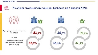 Мамы в Кузбассе. Цифры статистики