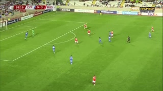 Александр Головин вновь забил за сборную