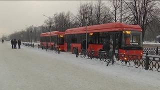 Еще 2 электробуса в городе