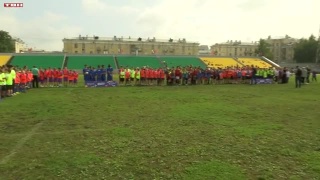 Спортивный фестиваль «Урок футбола» в Новокузнецке 