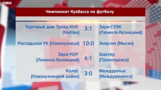 В чемпионате Кузбасса лидируют Калтан и Новокузнецк 