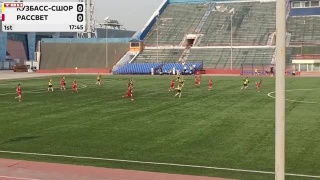 Турнир по футболу среди девочек в Кемерове