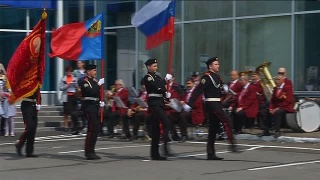 Митинг в аэропорту в честь 9 мая