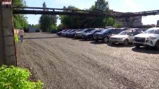 Парковочная зона для работников рельсовой площадки ЕВРАЗ ЗСМК