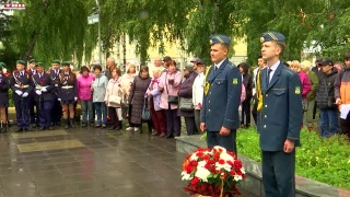Возложение цветов к мемориалу Славы защитникам территориальной целостности