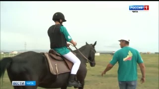 Победа в конном спорте в Иркутске