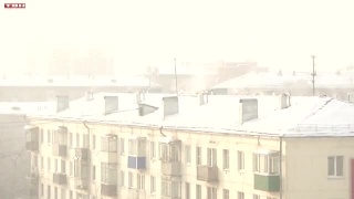 Новокузнецк встретил трескучие морозы