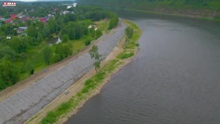 Реконструкция дамбы в Междуреченске